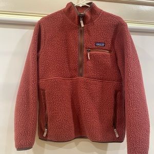 Patagonia retro pile fleece marsupial pullover